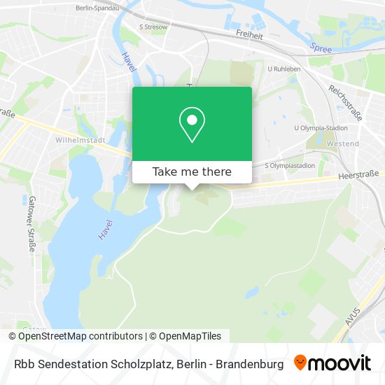 Rbb Sendestation Scholzplatz map