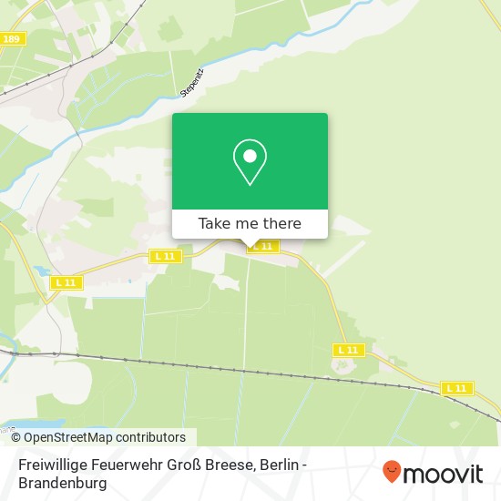 Freiwillige Feuerwehr Groß Breese map