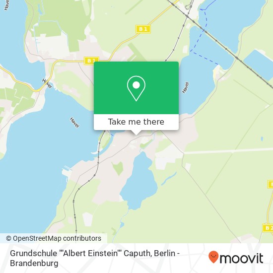 Grundschule ""Albert Einstein"" Caputh map