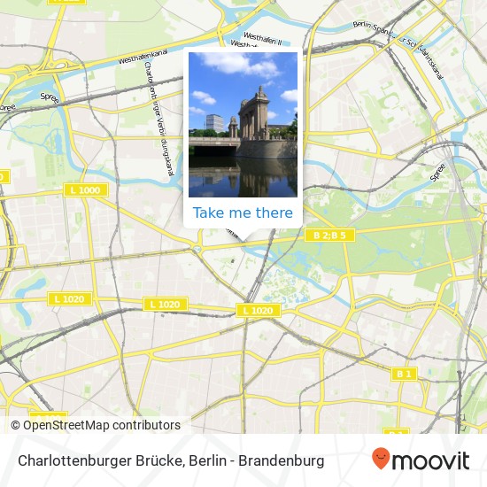 Карта Charlottenburger Brücke