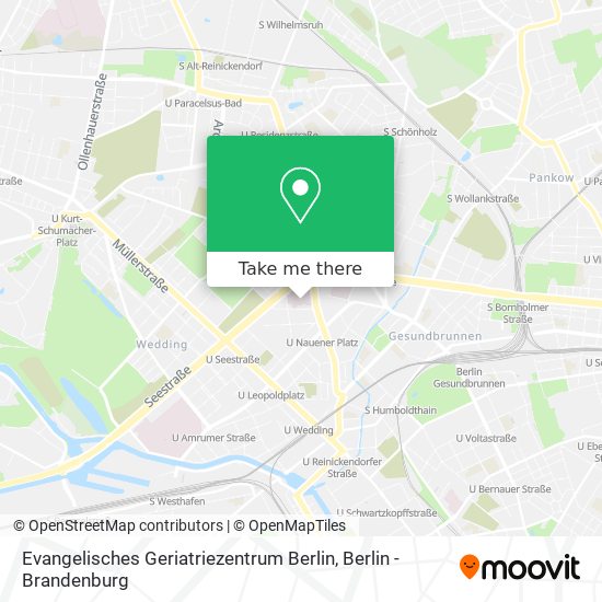 Evangelisches Geriatriezentrum Berlin map