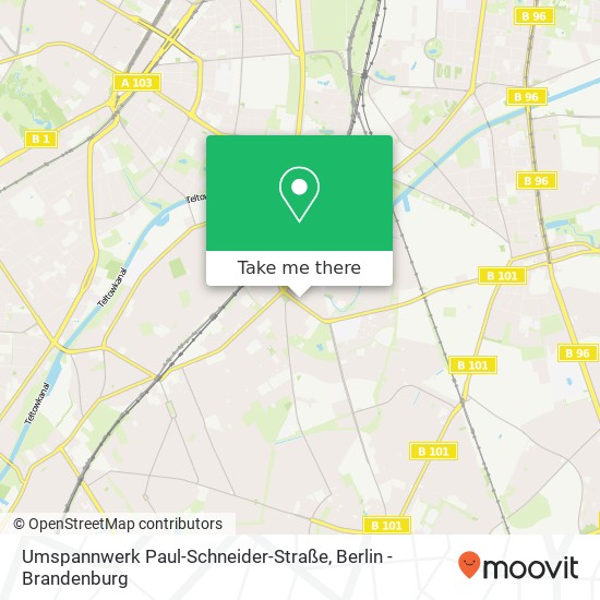 Umspannwerk Paul-Schneider-Straße map