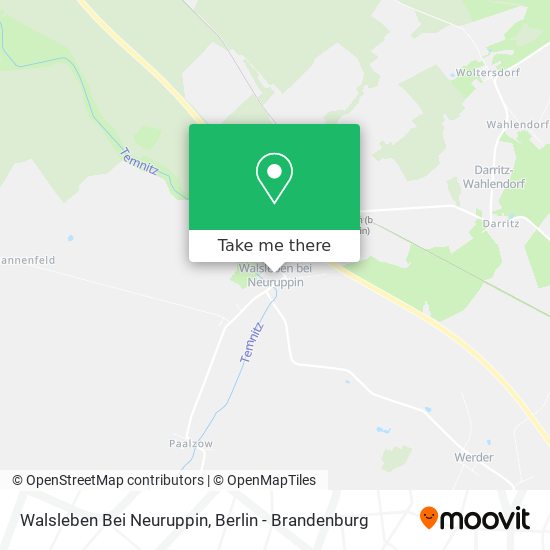 Walsleben Bei Neuruppin map