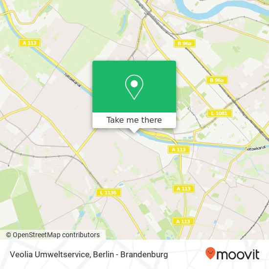 Veolia Umweltservice map