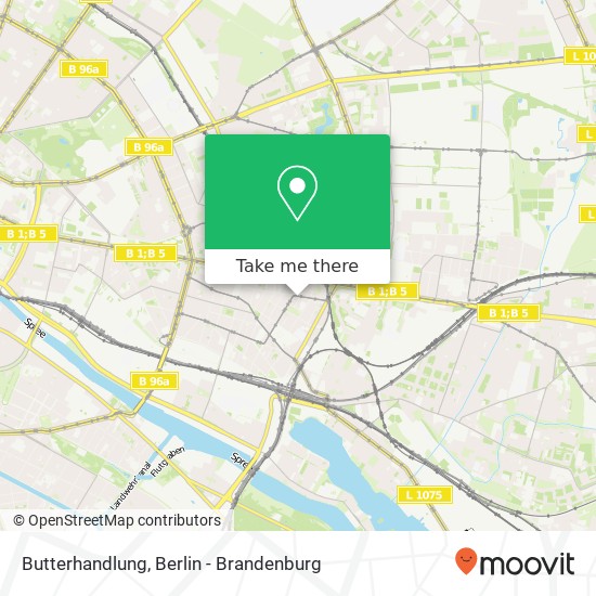 Карта Butterhandlung