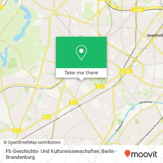 Fb Geschichts- Und Kulturwissenschaften map