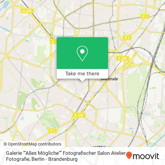 Galerie ""Alles Mögliche"" Fotografischer Salon Atelier Fotografie map