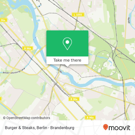 Burger & Steaks map