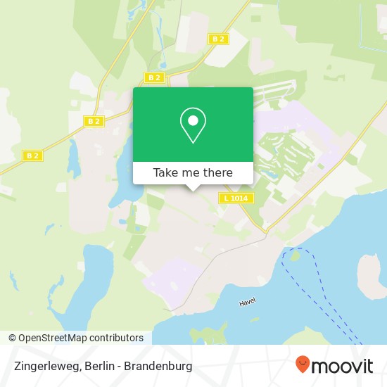 Zingerleweg map