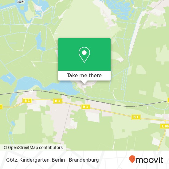 Götz, Kindergarten map