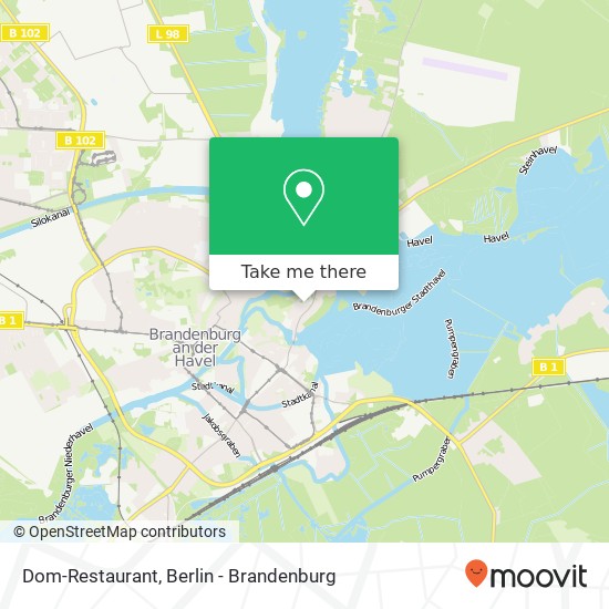 Dom-Restaurant map