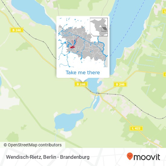 Wendisch-Rietz map