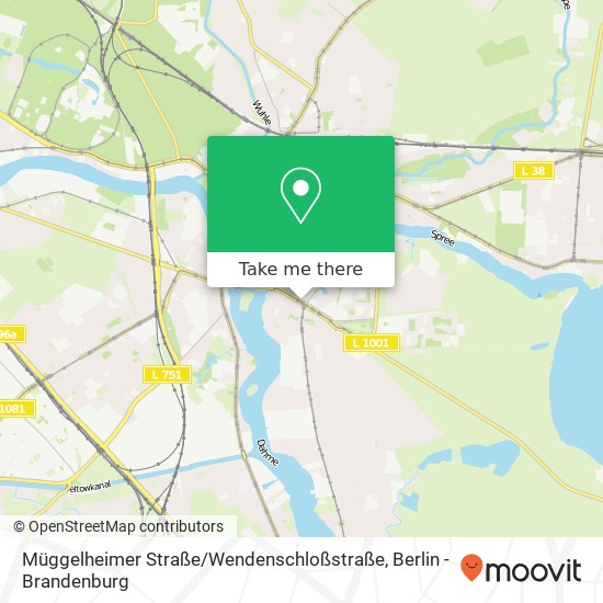 Müggelheimer Straße / Wendenschloßstraße map