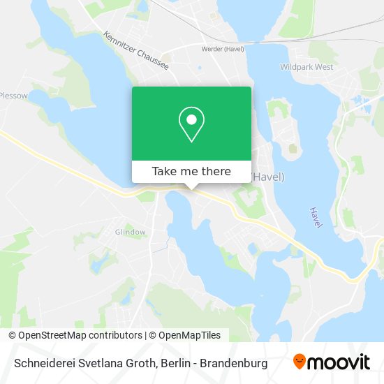 Schneiderei Svetlana Groth map