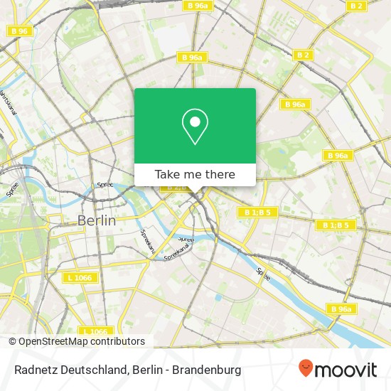 Radnetz Deutschland map