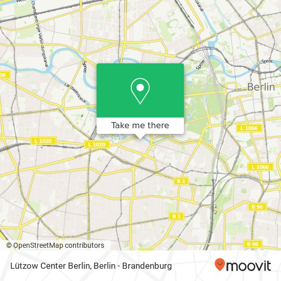 Lützow Center Berlin map