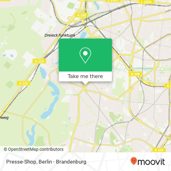 Presse-Shop map