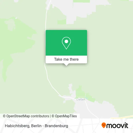 Habichtsberg map