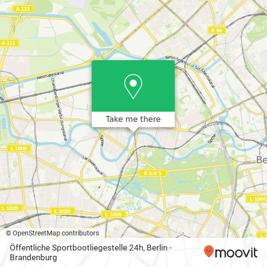 Öffentliche Sportbootliegestelle 24h map