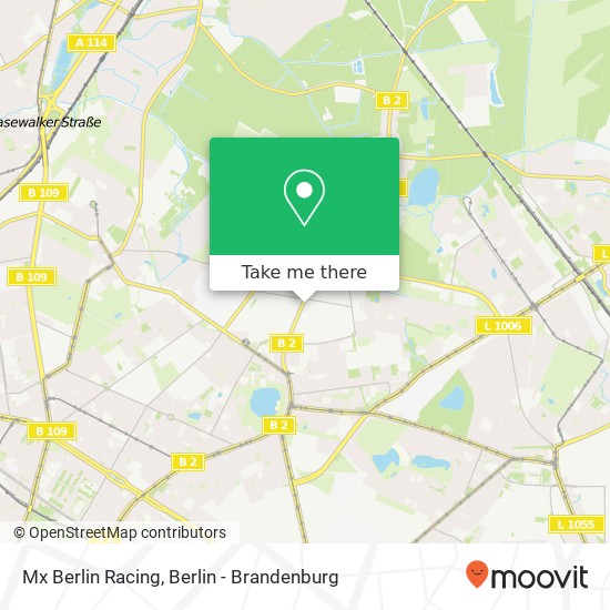 Mx Berlin Racing map
