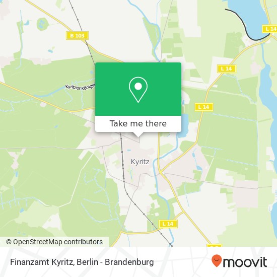 Finanzamt Kyritz map