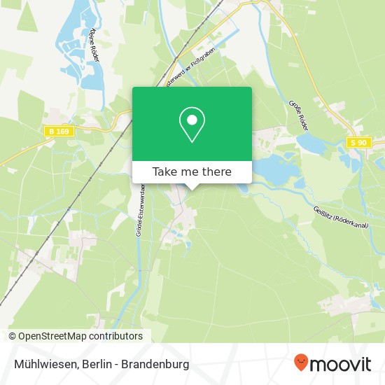 Mühlwiesen map