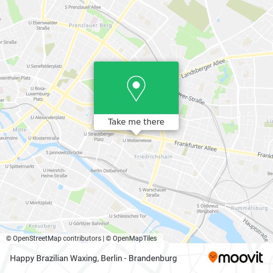 Happy Brazilian Waxing map
