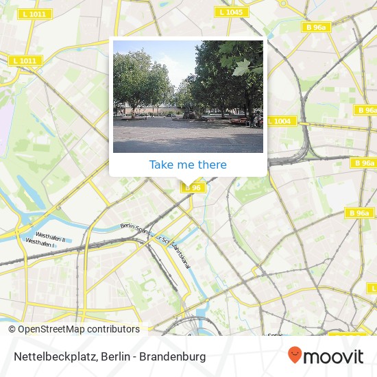 Карта Nettelbeckplatz
