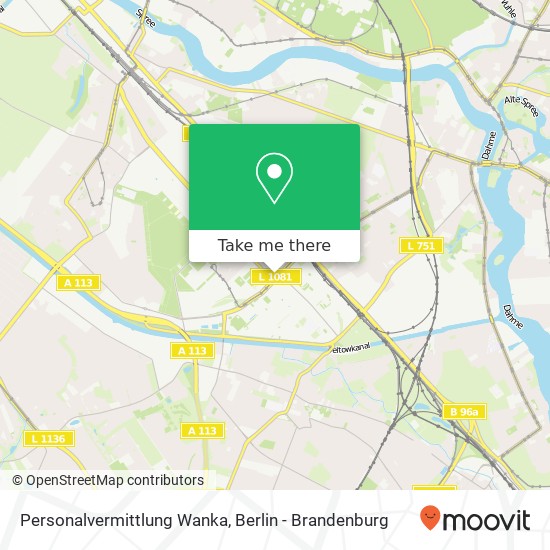 Personalvermittlung Wanka map