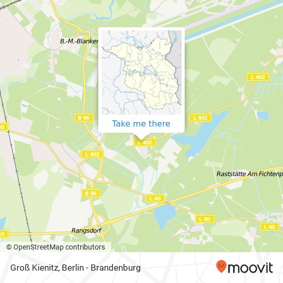 Groß Kienitz map