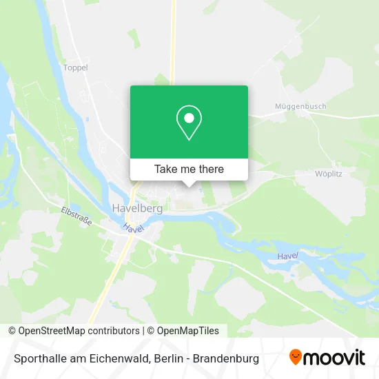 Карта Sporthalle am Eichenwald