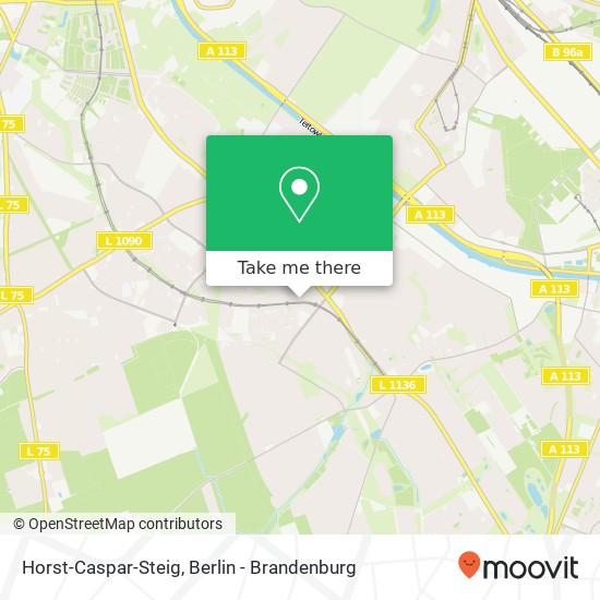 Horst-Caspar-Steig map