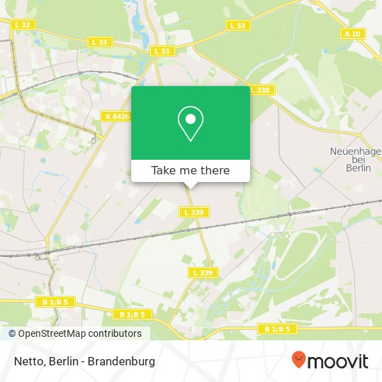 Netto map