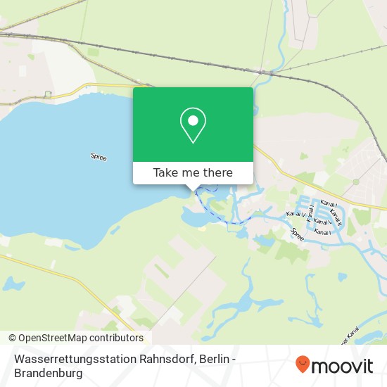 Wasserrettungsstation Rahnsdorf map