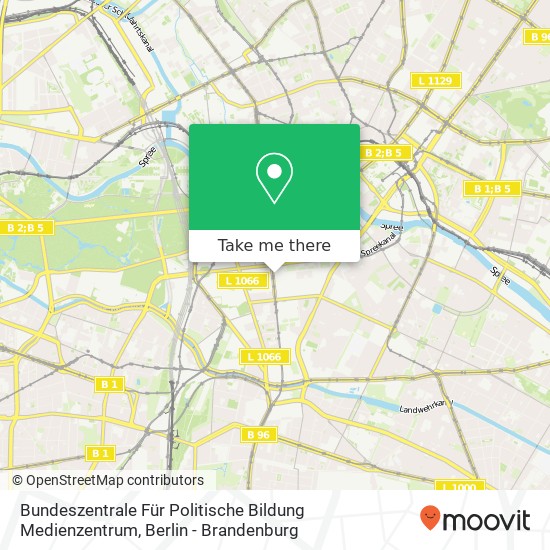 Bundeszentrale Für Politische Bildung Medienzentrum map