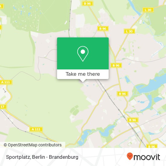 Sportplatz map