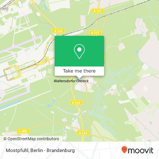 Карта Mostpfuhl