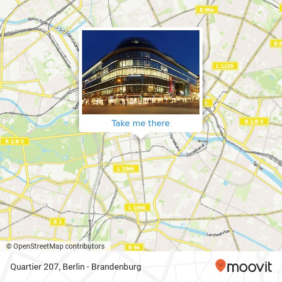 Quartier 207 map