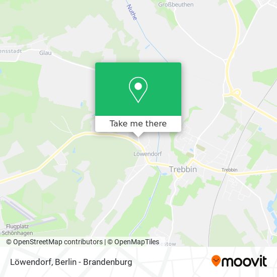 Löwendorf map