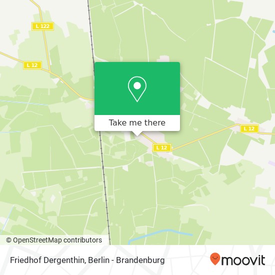 Friedhof Dergenthin map