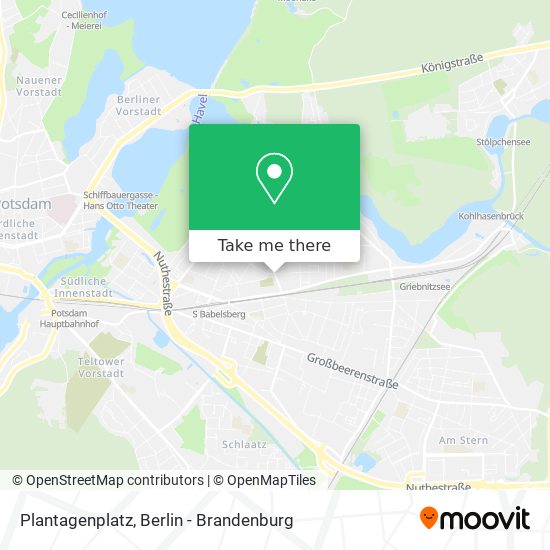 Plantagenplatz map