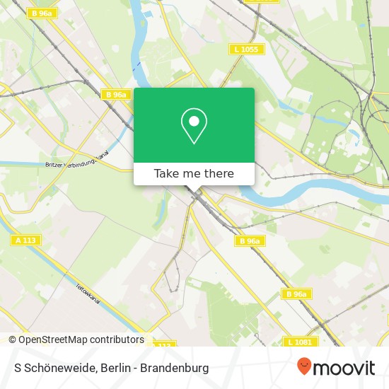 S Schöneweide map