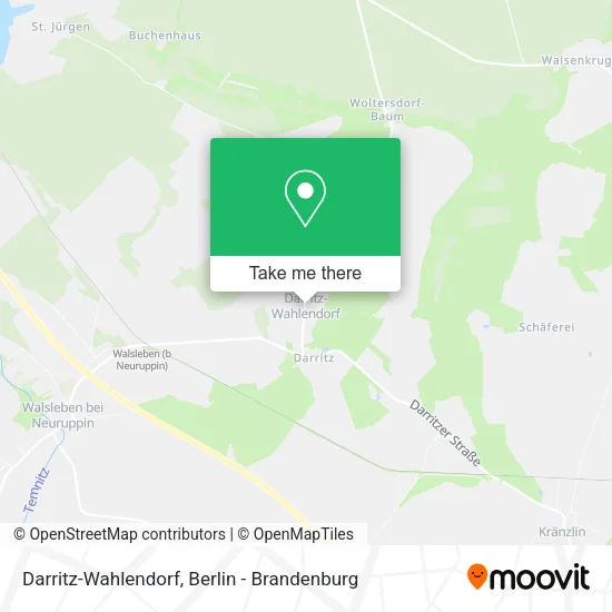 Карта Darritz-Wahlendorf