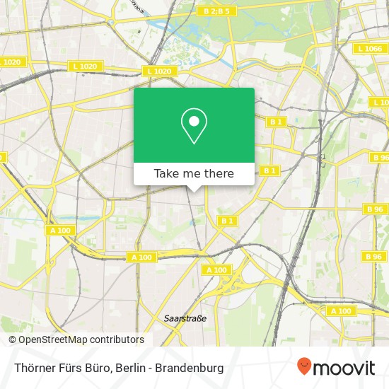 Thörner Fürs Büro map