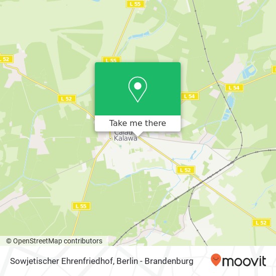 Sowjetischer Ehrenfriedhof map