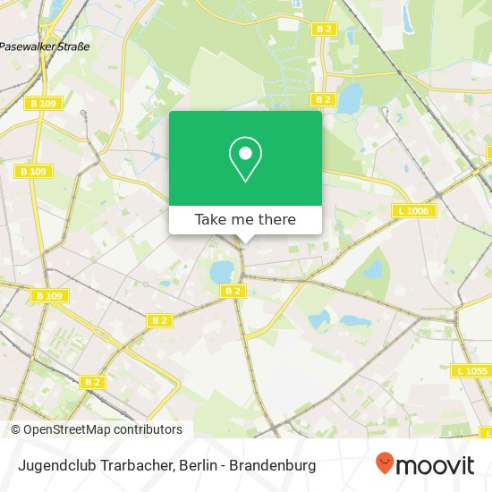 Jugendclub Trarbacher map