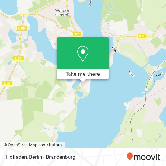 Hofladen map