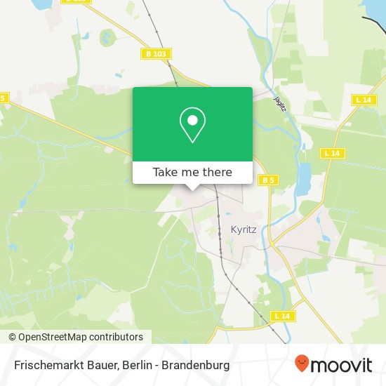 Frischemarkt Bauer map