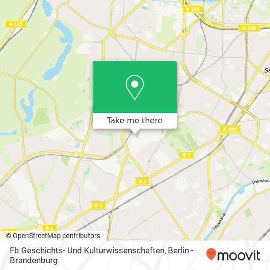 Fb Geschichts- Und Kulturwissenschaften map