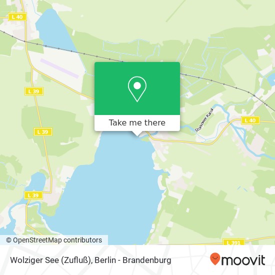 Wolziger See (Zufluß) map